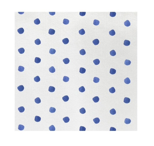 Vietri Blue Dot Papersoft Cocktail Napkin